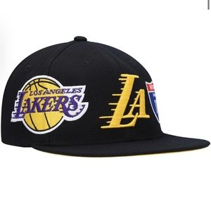 Los Angeles Lakers Champs patch snapback